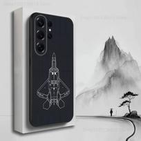 Brėžiniai Lėktuvai Orlaiviai Dėklas Skirtas Samsung S22,S21,S9,S25,S24,S23,Ultra,FE,S20,S10,Plus,Lite,Minkštas Silikonas Juodas SamsungS10lite white