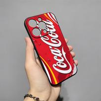 C-Coca C-Cola Phone Case For IPhone 17 Pro Max 16 15 14 Pro Max 13 11 X Xs Xr 8 7Plus Silicone Cover iPhone 11 Pro red