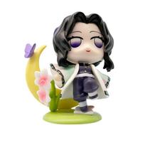 Latest Demon Slayer Tanjiro Kamado Nezuko Anime Cartoon Figure Creative Personalized Blind Box Statue Model Ornaments Surprise Present black