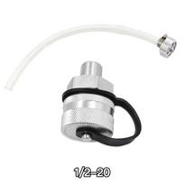 Stainless Steel Quick Oil Drain Valve M14*1.5 with Hose Adapter Leak-Proof Seal Car Oil Drain Plug M12/M16/M20 Available M16 1.5
