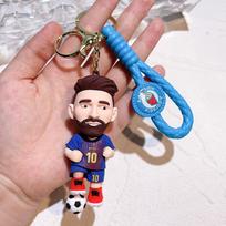 Vibrant Messi Keychain World Cup Hero Ideal For Birthdays And Celebrations Jersey B blue
