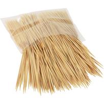 Morikuru Bamboo Toothpicks 400 Pieces Ultra Fine Both Ends Made SG Wonder zone TK08-02