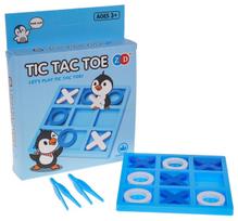 Pingvino Tic-Tac-Toe logikos MINI žaidimas