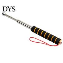 Bold Telescopic Hollowing Drum Hammer Shockproof Round Head Antislip Reinforced Metal House Inspection for Home S black