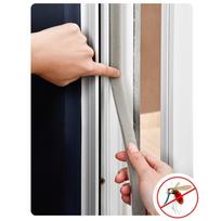 High Density Foam Door Insulation Tape Self-Adhesive Backing Furniture Felt Pad  For Hardwood Floor 1.5CM gray