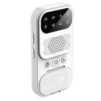 Wireless Bedwetting Alarm for Children and Elderly - Dual Alert Wetness Sensor 【BJ01】Multi-functional Wetness Alarm White white