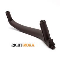 For BMW X5 X6 F15 F16 Left Right Inteior Passenger Door Pull Handle Inside Cover Trim Replacement 2014 2015 2016 2017 2018 gray