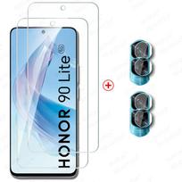 6 in 1 For Honor 90 Lite Glass Honor 200 Smart Tempered Glass Honor90 Smart Honor200 Light Screen Protector Protective Lens Film