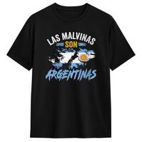 Las Malvinas Son Argentinas Argentinian Latino Immigrants T Shirts Men Cotton Novelty Tshirts Crew Neck Tees Short Sleeve Tees M gray