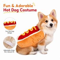 Halloween Funny Pet Costume Outfit for Holiday Party and Themed Dress Up Events L raudona