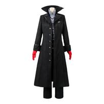 Cosplay Kostiumas Person 5 Jokeris Pagrindinis Veikėjas Herojus Cosplay Kostiumas su Raudonomis Pirštinėmis Suaugęs Vyras Helovinas ujfj XXXL&Other black