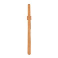 Ilgas rankenos magnetinis batų ragas Medinis batų keltuvas Juodojo riešuto batų šaukštelis Raginis Dėvėti batą lengviau Natural Color brown