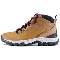 Columbia Newton Ridge Plus 2 Comfortable Versatile Waterproof Mid Hiking Shoes Men hiking shoes Tan BM6952-286 43 brown