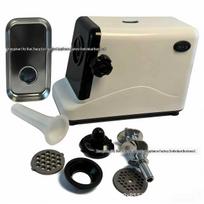 MG419 Multi-functional Automatic Meat Grinder & Sausage Stuffer for Garlic Paste & Chili Sauce White - EU Plug 220V gray