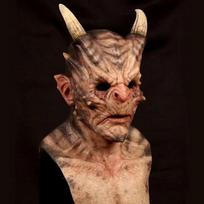 Helovino raguotas demonas kaukė, Geriausiai parduodama siaubo kaukė, Jaučio demono raguota išdaigų kaukė Warcraft Mask-Yellowhorn