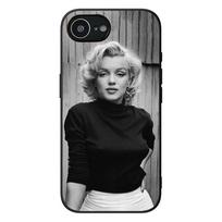 M-Marilyns M-Monroes Apsauginis dėklas Samsung Galaxy S25 Edge S24 S23 FE Plus Ultra A16 A15 A55 A57 5G telefonui Galaxy A57 gray