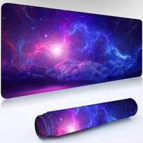 Nebula Mousepad LargeGaming Desk Mat Space Galaxy Purple Blue Planet Nerdy Aestheticxxl Long Wide Extended Deskmat Mouse Pad 400x900x2mm