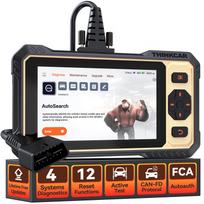 THINKCAR THINKSCAN 662 CAN FD OBD2 Diagnostic Tool ECM/Transmission/ABS/SRS Diagnosis Scanner 12 Reset Lifetime Free Update 6.2 inches None