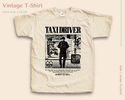 SALE Taxi Driver V2 T-Shirt Vintage Natural color Men's T-Shirt DTG Digital Print SIZES xl xxl 2XL beige