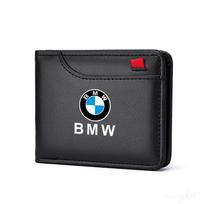 Daug skyrelių verslo piniginė Vairuotojo pažymėjimas Trumpa piniginė Automobilio piniginė Didelės talpos For BMW M 1 2 3 4 5 7 Series X1 X3 X4 Raktų pakabukas jvcr01 gray