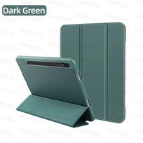 Tablets Case for Samsung Galaxy Tab S10 S9 Plus 12.4 A9 Plus S9FE 10.9in S8/S7 11in S7+/S8+ 12.4in S6 Lite 10.4in Tablet Cover (Dark green,S8 11in) tamsiai žalia spalva