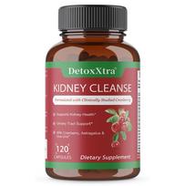 Kidney Cleanse Capsules, Cranberry & Herbal Complex, 120 Count Dietary Supplement for Urinary Tract Support 120 Capsules