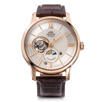 ORIENT SUNMOON Automatic Mechanical Watch Domestic Manufacturer Warranty Classic RN-AS0002S Mens White Silver beige