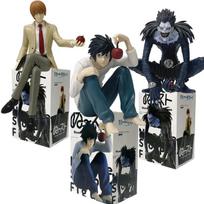 8-16Cm Anime Death Note L Lawliet/Ryuk/Light Yagami/Sitting Position Noodle Stopper Figure Model Collectible For Christmas Gift