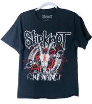 Slipknot Tour T Shirt Size M Black 2021 Tour Band Tee Double Sides With Cities Unisex T-Shirt M black