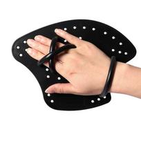 Accessory Hand Webbed Girdles Correction Hand Fins Swimming Paddles Diving Palm Swim Paddles Hand black-XS