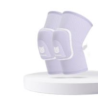 1Pair Anti Collision Kids Sports Knee Pads Breathable Knee Compression Sleeve  Outdoor Sports S violetinė