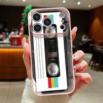 Retro Game Boy Camera Print Case For iPhone 17 18 Pro Max Magnetic For Magsafe Skin Feel Hybrid Phone Cover For iPhone 16 15 14 13 Pro Max iPhone 13 white