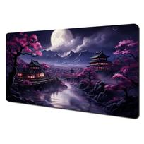 Japanese Cherry Blossom Design Large Mouse Pad Desk Mat Gaming Mats Antislip Durable Keypad Mouse Mat Landscape Mauspad Muismat 800x300x2mm