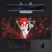 Gražus Karštas Anime Hhigh School D X D Rias Gremory Pelės Padėkliukas Pelės Padėkliukas Didelis Žaidimų Užrakintas Kraštas Storas PC Stalo Desk Kilimėlis 800x300x2mm