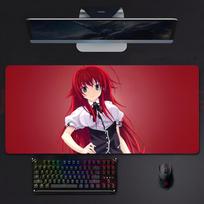 Gražus Karštas Anime Hhigh School D X D Rias Gremory Pelės Padėkliukas Pelės Padėkliukas Didelis Žaidimų Užrakintas Kraštas Storas PC Stalo Desk Kilimėlis 800x400x2mm