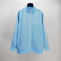 Correct version palm palm angel striped webbing solid color casual sports jacket M gray