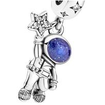 Charms for Pandora Astronaut Charm Pendant Silver 925 white