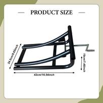 Lifting Stand Wheel Support, Heavy Duty Steel Structure, Adjustable, Suitable for Garage And juoda