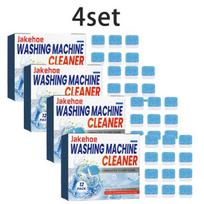Jakehoe washing machine cleaning effervescent tablets decontamination and descaling fresh fragrance roller wave wheel universal 12pcs