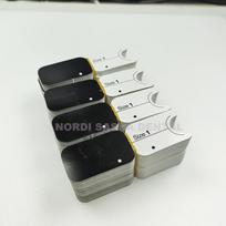 Dental PSP Phosphor Imaging Plate X-Ray Scanner Board Paper Card Dentistry X Ray Film Scanning Plate Protection Cardboard 400pcs size 1