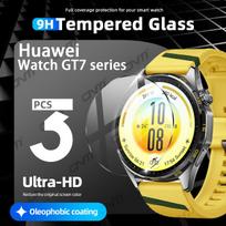 9H Tempered Glass for Huawei Watch GT7/7 Pro 41mm 46mm Screen Protector Durable HD Anti-scratch Protection Film Accessories Watch GT7 46mm gray