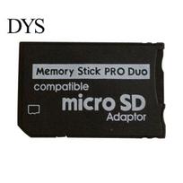 Micro SD TF to MS Pro Duo Reader Memory Stick Adapter Converter Card for PSP gray