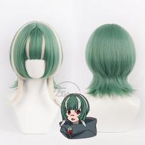 GACHIAKUTA Guita Riyo Rudo Cosplay Kostiumas Mėlynas Kombinezonas Pižama Anime Kasdienis Drabužis Helovino Siuvinėjimas Viršutinė Liemenė Trumpų Plaukų Perukų Rinkinys One Size gray