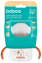 BABOO au naturale (150 ml) 6+ mėn mokymosi puodelis, 1 vnt.