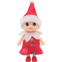 Elf Doll Plush Dolls Elf Tiny Christmas Elves Christmas Novelty Toys Elf Accessories for Girls and Boys Holiday Decorations 10cm white
