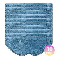 4/10Pcs Mop-Cloths For Tapo RVA300/RV10/RV10 Plus/RV30/RV30 Plus Robot Vacuum Cleaner Robot Vacuum Mop Pad Cloth Accessories gray