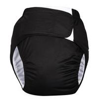 Suaugusiųjų Velcro sauskelnės senjorams - Neperšlampamos, skalbiamos, yra sandėlyje XXL Fleece Lining [Waist 80-110cm]