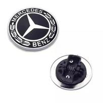 Automobilio variklio logotipas Metalinis plokščias gaubto emblema Priekinė emblema Priedai Mercedes Benz AMG W204 W205 W203 W211 W212 W213 W201 W210 For Mercedes black