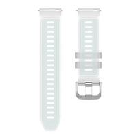 18mm 20mm 22mm Silicone Sport Band for Garmin Forerunner 170 70 570 265 Breathable Translucent Strap for Garmin Venu 4 41MM 45MM 20mm Universal white