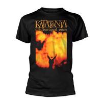 Katatonia Discouraged Ones Tee, Doom Metal T-Shirt with Album Art & Band Print, Band Fan Merch 150 orange